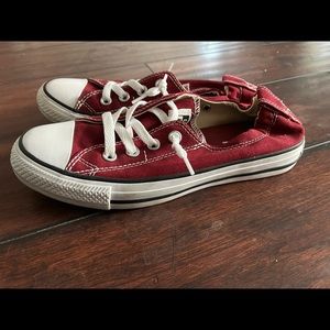 Red converse